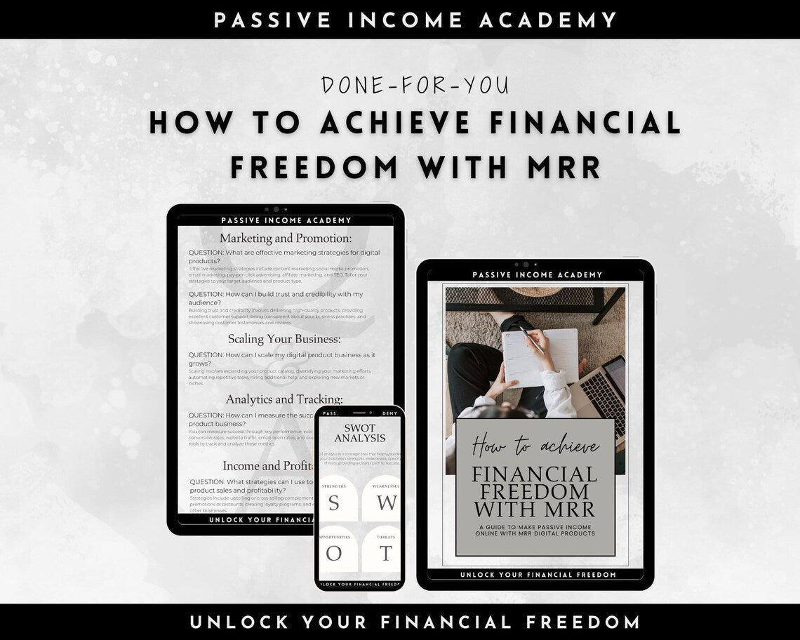 Achieve Financial Freedom Three in One Mini Course